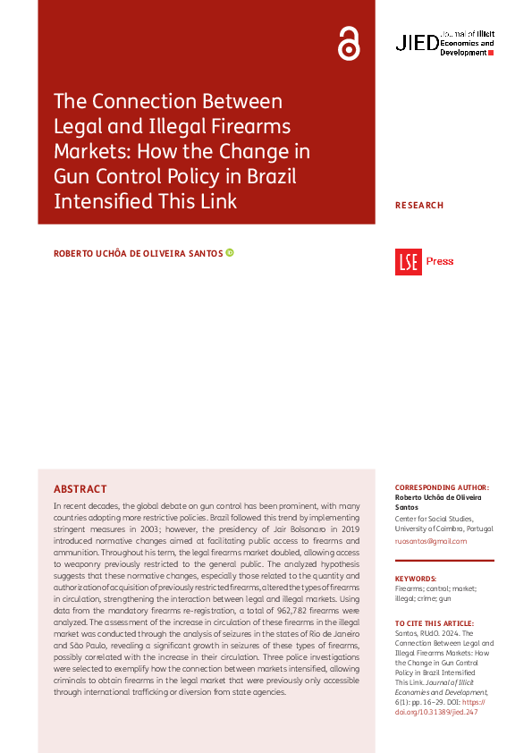 (PDF) The Connection Between Legal and Illegal Firearms Markets: How ...