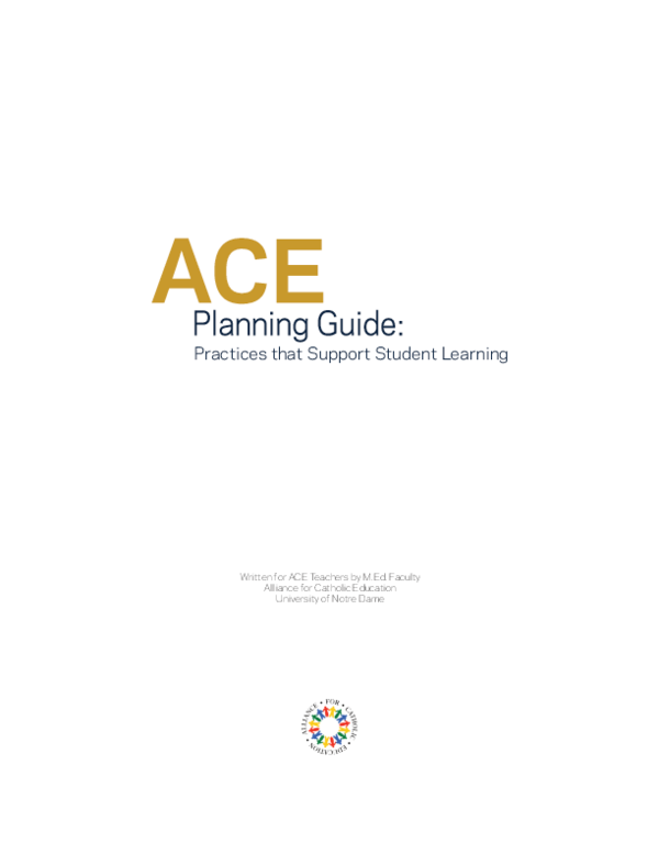 (PDF) Teaching Social Studies - ACE Planning Guide