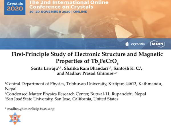 (PDF) First-Principle Study of Electronic Structure and Magnetic ...