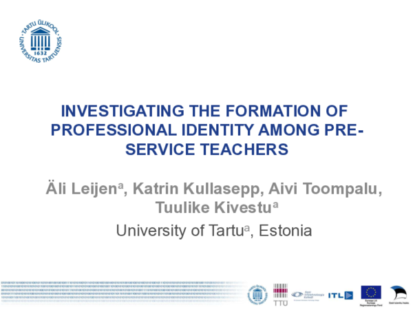 (PDF) Investigating the Formation of Professional Identity Among Pre ...