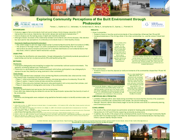 (PDF) Exploring Community Perceptions of the Built Environment through ...