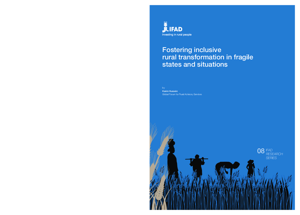 (PDF) IFAD RESEARCH SERIES 8 - Fostering inclusive rural transformation ...
