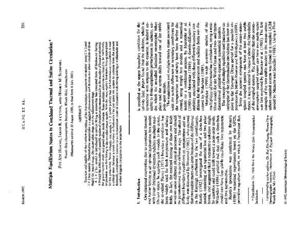 (PDF) Multiple Equilibrium States in Combined Thermal and Saline ...