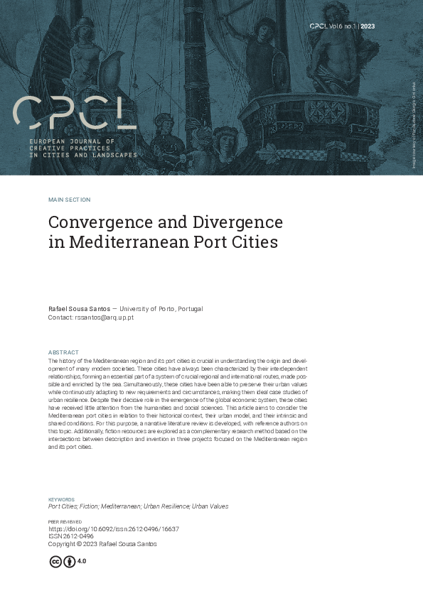(PDF) Convergence and Divergence in Mediterranean Port Cities