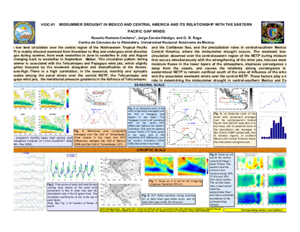 (PDF) Midsummer Drought in Mexico and Central America and its ...