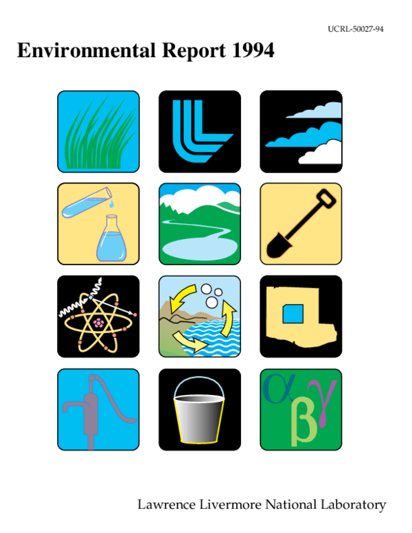(PDF) Environmental Report 1994