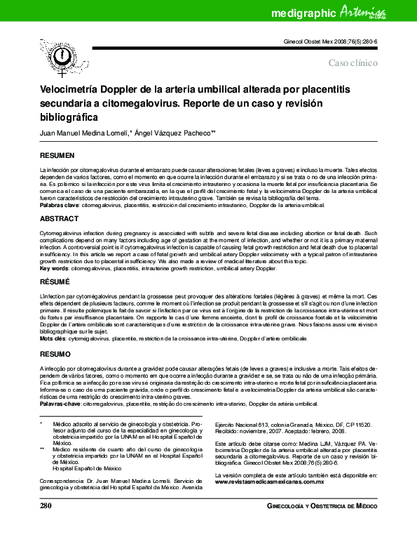 (PDF) [Doppler speedometry of changed umbilical artery due to ...