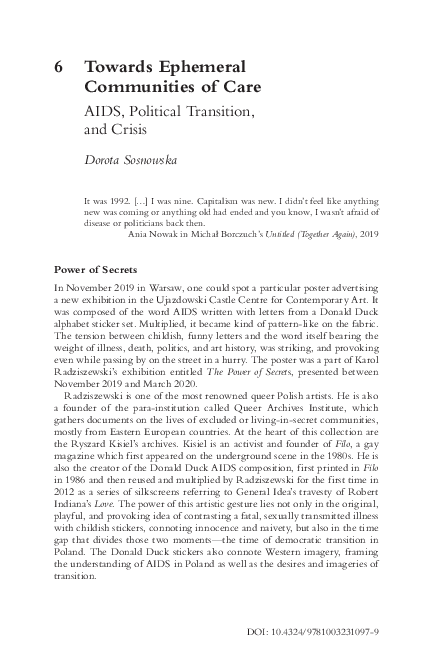 Towards Ephemeral Communities of Care