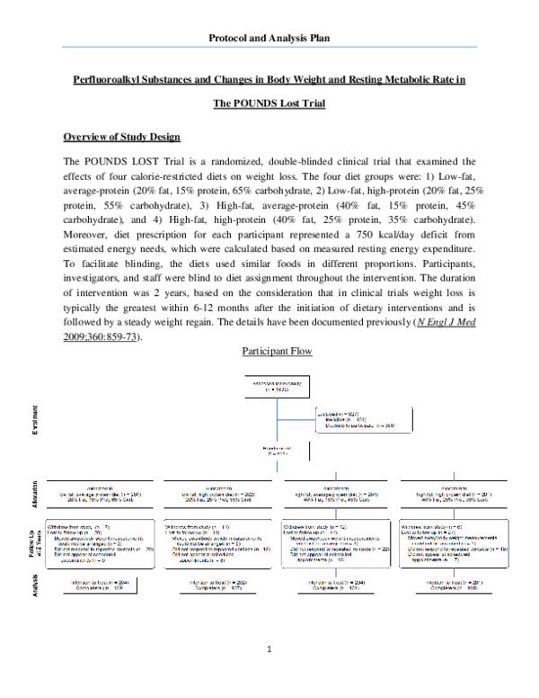 (PDF) Protocol and Analysis Plan