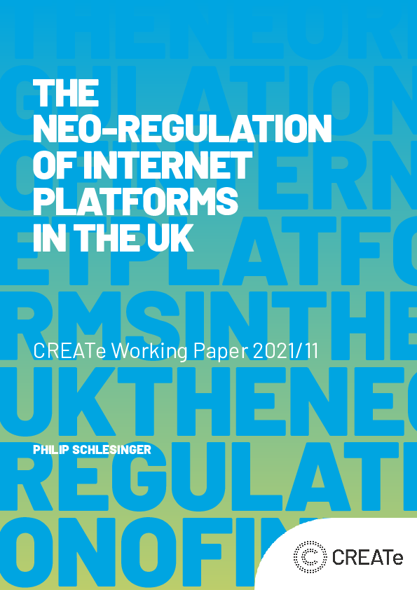 (PDF) The neo-regulation of internet platforms in the UK