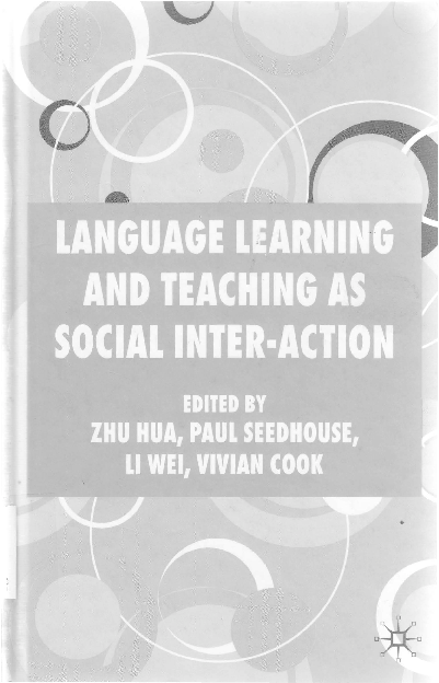 (PDF) Language Learning and Teaching as Discursive Practice