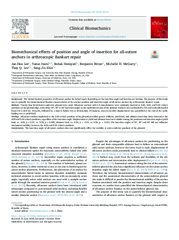 Position Changes: A Biomechanical Approach To First And Third