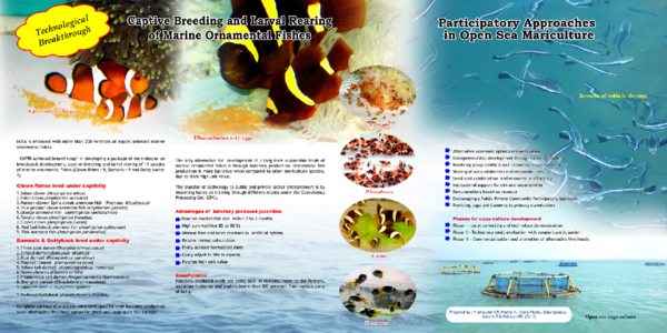 (PDF) Captive Breeding and Larval Rearing of Marine Ornamental Fishes