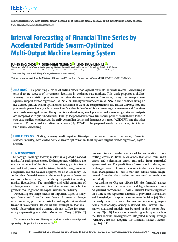 (PDF) Interval Forecasting of Financial Time Series by Accelerated ...