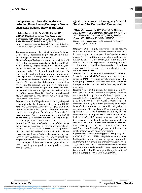 (PDF) Comparison of Clinically Significant Infection Rates Among ...