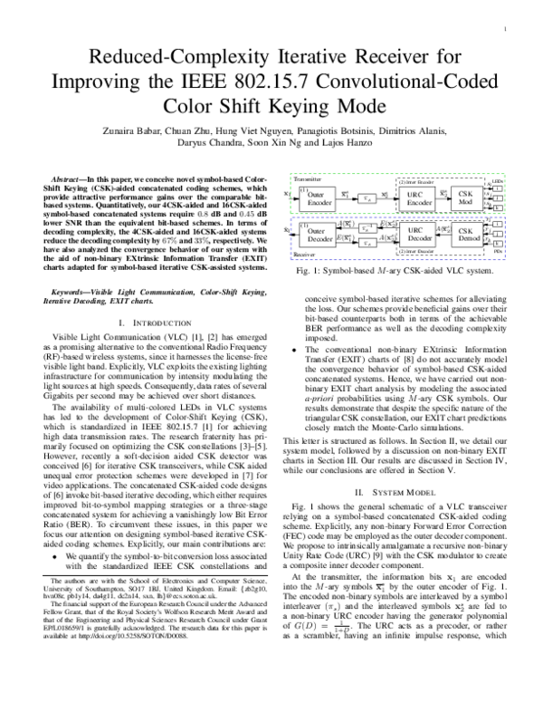 (PDF) Reduced-Complexity Iterative Receiver for Improving the IEEE 802. ...