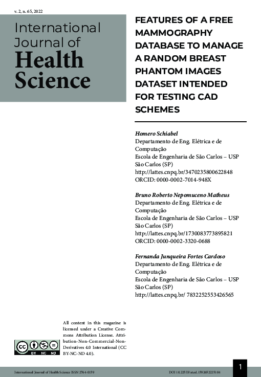 (PDF) Features of a Free Mammography Database to Manage a Random Breast ...