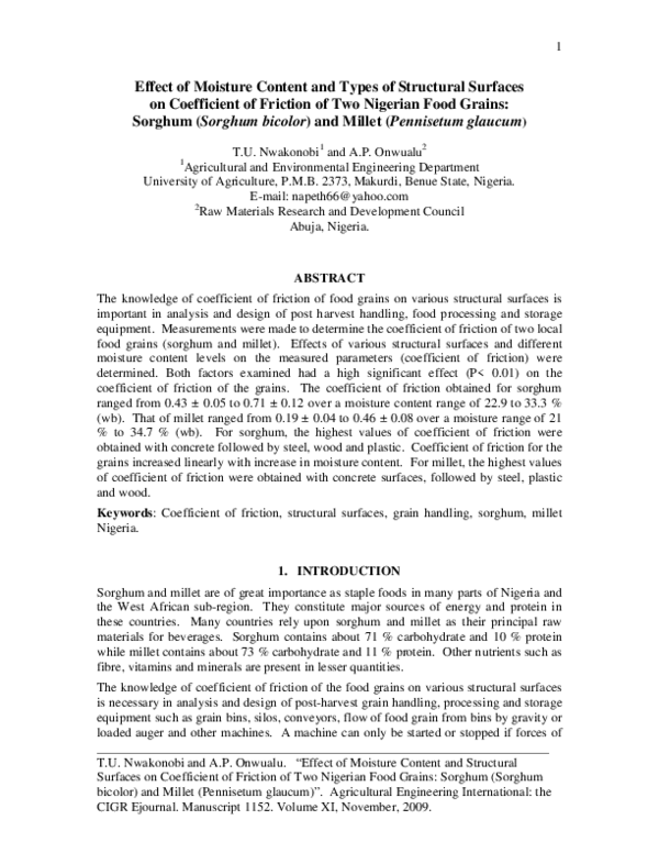 (PDF) Effect of Moisture Content and Types of Structural Surfaces on ...