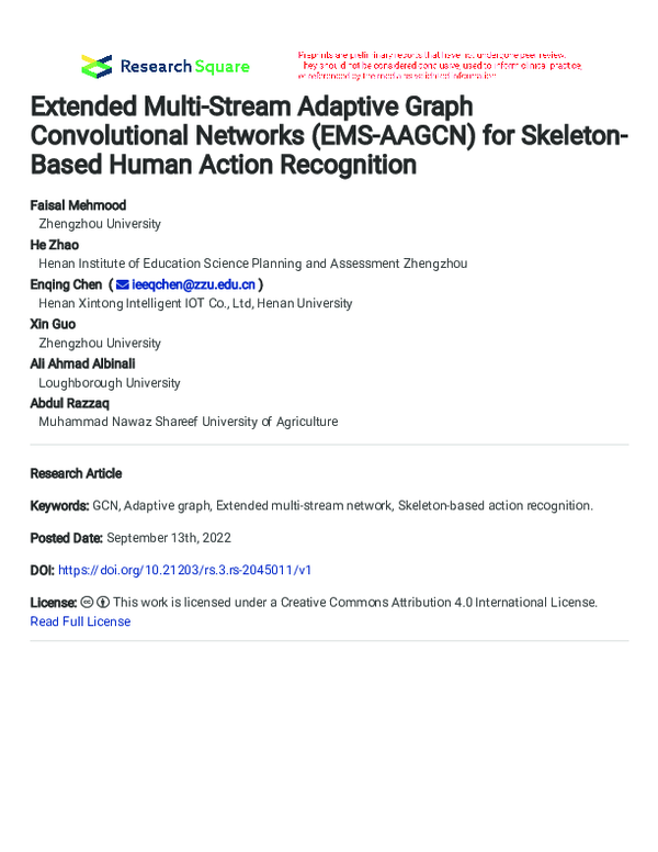 (PDF) Extended Multi-Stream Adaptive Graph Convolutional Networks (EMS ...