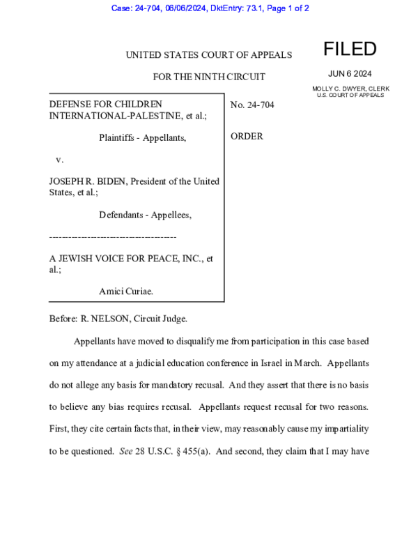 (PDF) Ninth Circuit Court of Appeals - Defense for Children ...