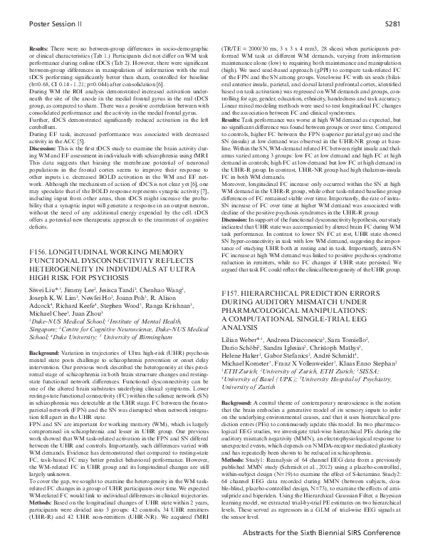 (PDF) F157. Hierarchical Prediction Errors During Auditory Mismatch ...