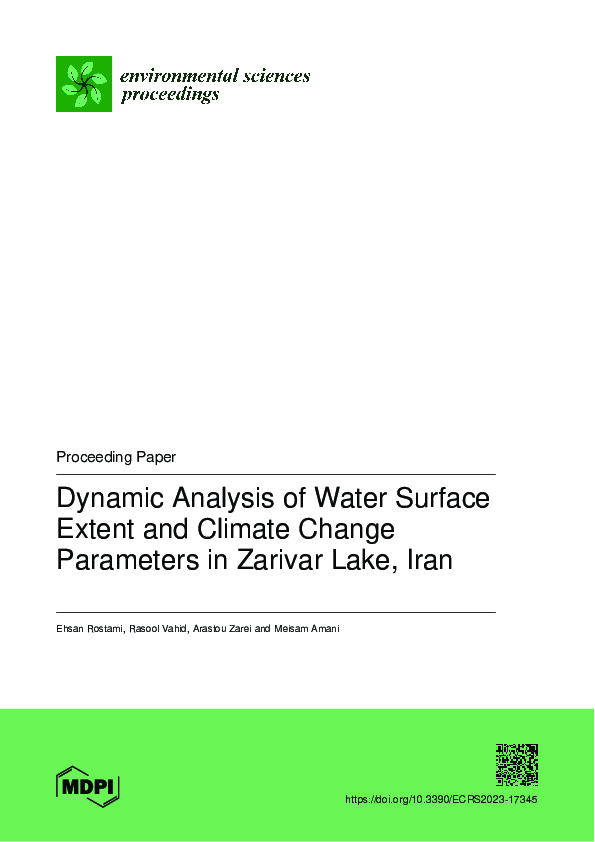 (PDF) Dynamic Analysis of Water Surface Extent and Climate Change ...