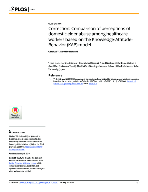 (PDF) Correction: Comparison of perceptions of domestic elder abuse ...