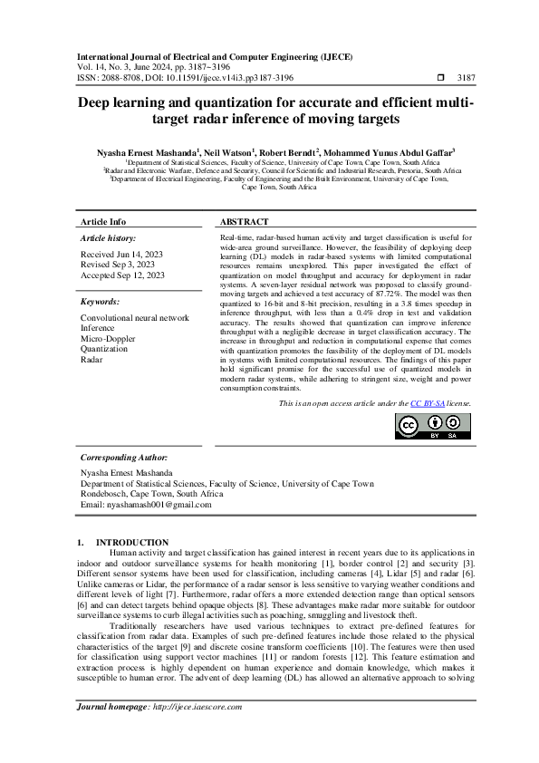 (PDF) Deep learning and quantization for accurate and efficient ...