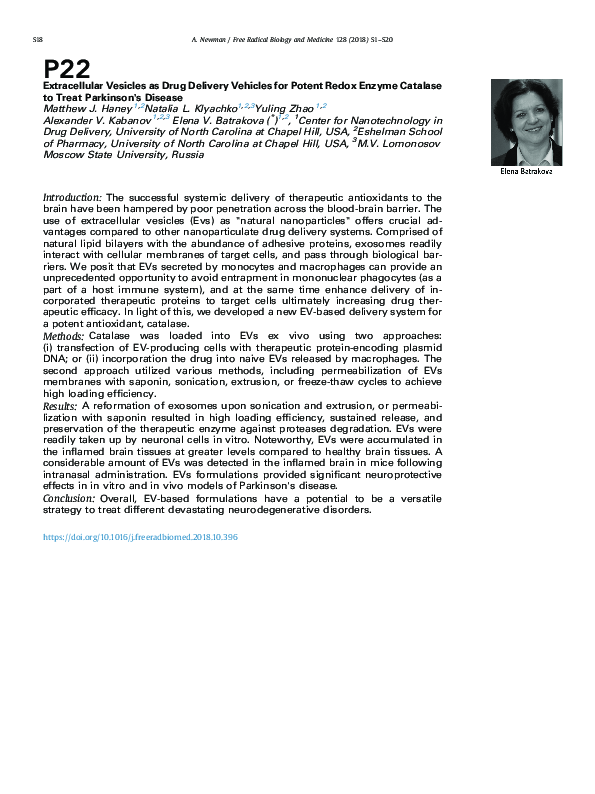 (PDF) Extracellular Vesicles as Drug Delivery Vehicles for Rheumatoid ...
