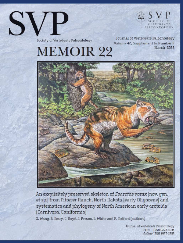 (PDF) An exquisitely preserved skeleton of Eoarctos vorax (nov. gen. et ...