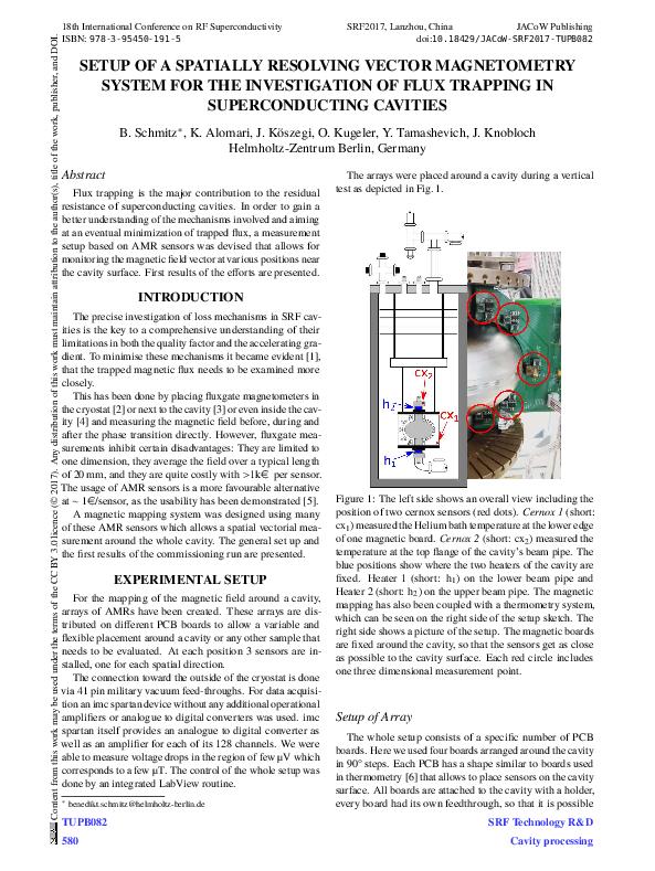 (PDF) Setup of a Spatially Resolving Vector Magnetometry System for the ...