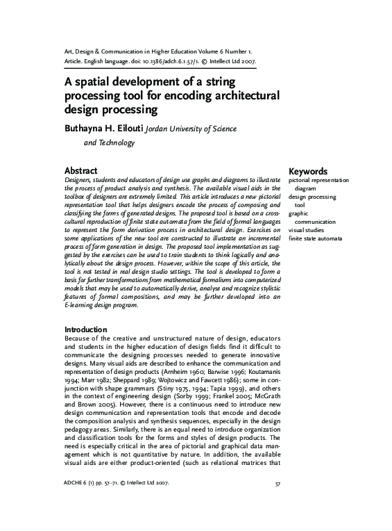 (PDF) A spatial development of a string processing tool for encoding ...