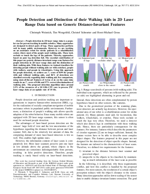 (PDF) People detection and distinction of their walking aids in 2D ...