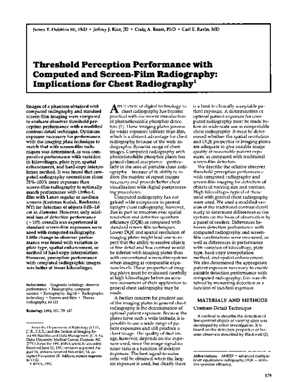(PDF) Threshold perception performance with computed and screen-film ...