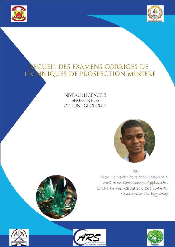 (PDF) Elt de corrigé de Prospection Minière