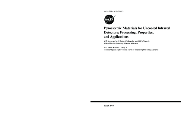 (PDF) Pyroelectric Materials for Uncooled Infrared Detectors ...
