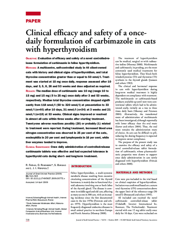 (PDF) Clinical efficacy and safety of a once‐daily formulation of ...