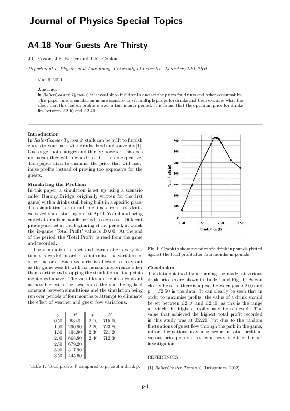 A4_18 Your Guests Are Thirsty