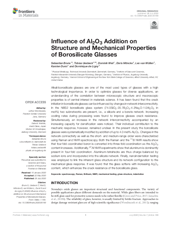 (PDF) Influence of Al2O3 Addition on Structure and Mechanical ...