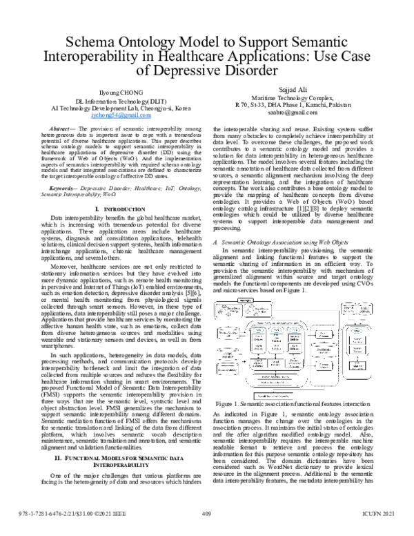 (PDF) Schema Ontology Model to Support Semantic Interoperability in ...