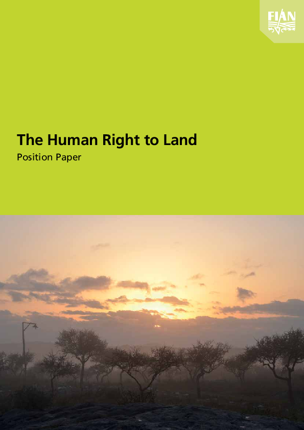 (PDF) The Human Right to Land
