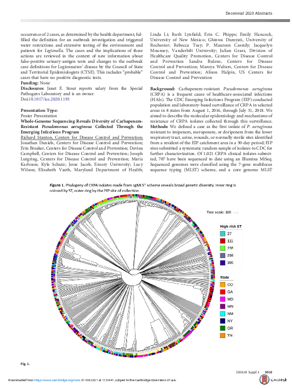 (PDF) Whole-Genome Sequencing Reveals Diversity of Carbapenem-Resistant ...