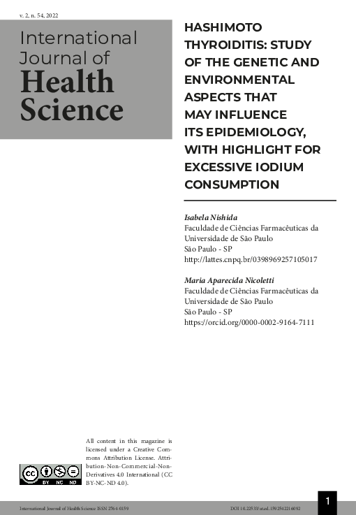 (PDF) Hashimoto Thyroiditis: Study of the Genetic and Environmental ...