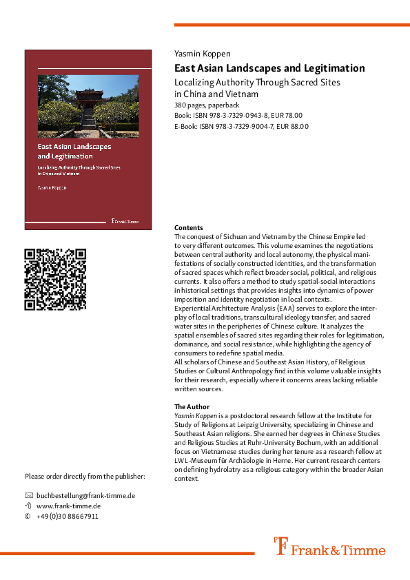 (PDF) East Asian Landscapes and Legitimation. Localizing Authority ...