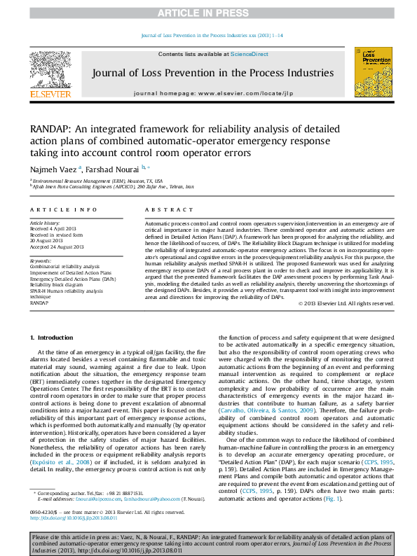 (PDF) RANDAP: An integrated framework for reliability analysis of ...