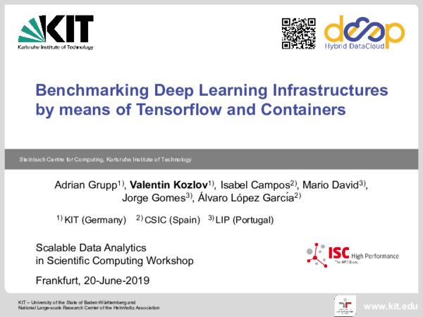 (PDF) Benchmarking Deep Learning Infrastructures by Means of TensorFlow ...