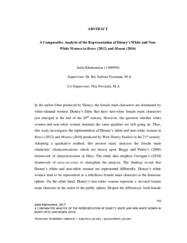 (PDF) A Comparative Analysis of the Representation of Disney’s White ...