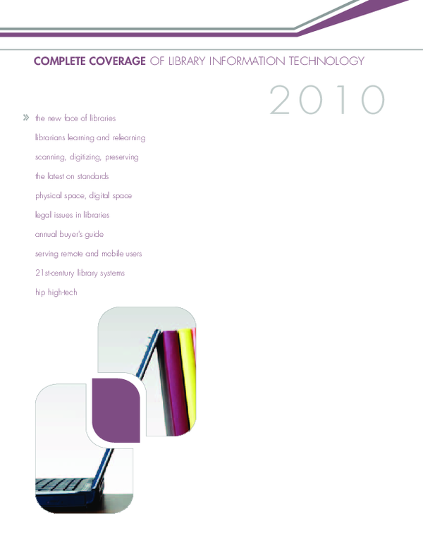 (PDF) Complete Coverage of Library Information Technology