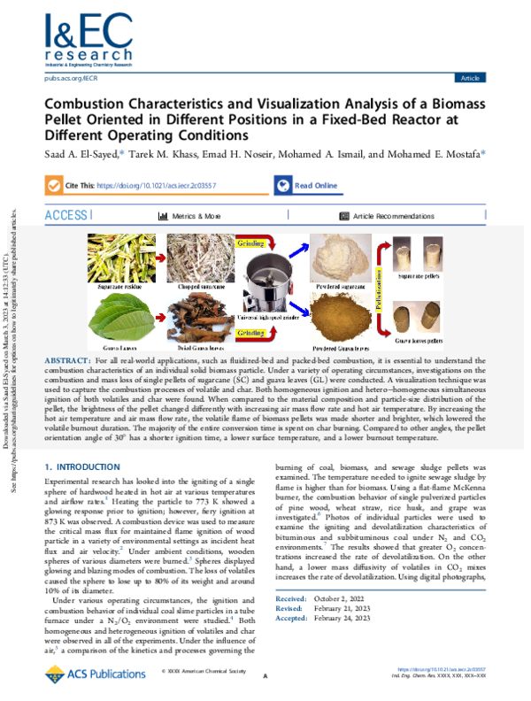 (PDF) Combustion Characteristics and Visualization Analysis of a ...
