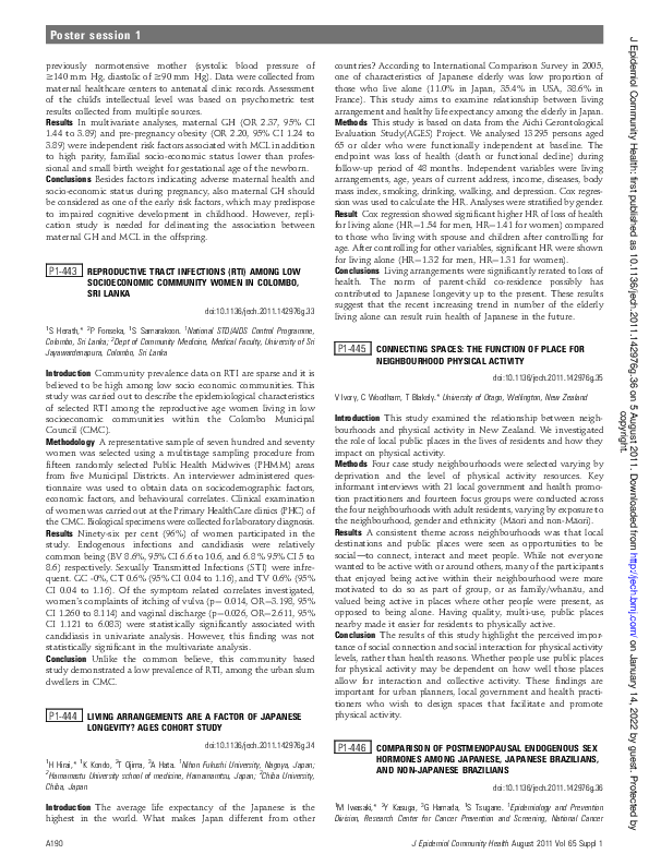 (PDF) P1-446 Comparison of postmenopausal endogenous sex hormones among ...